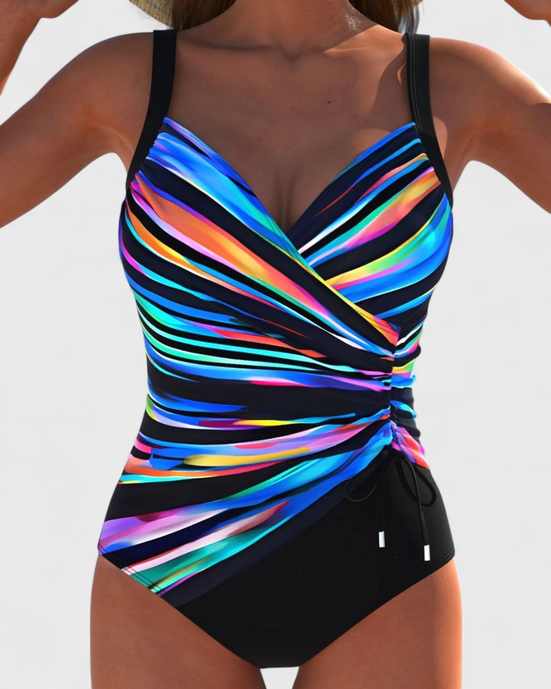 EILIDH | Swimsuit with Colourful Print