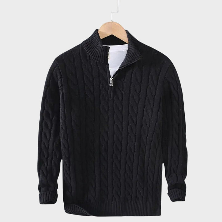 Charlie | Cotton Knit Sweater