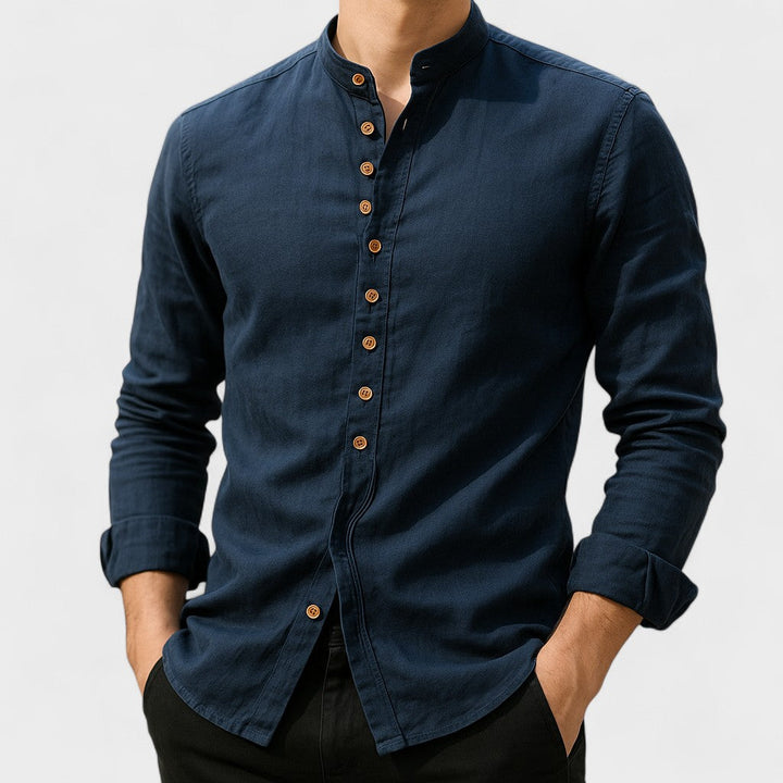 Oliver | Japanese cotton linen shirt