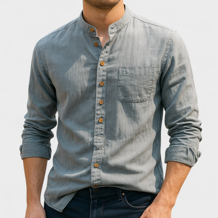 Oliver | Japanese cotton linen shirt