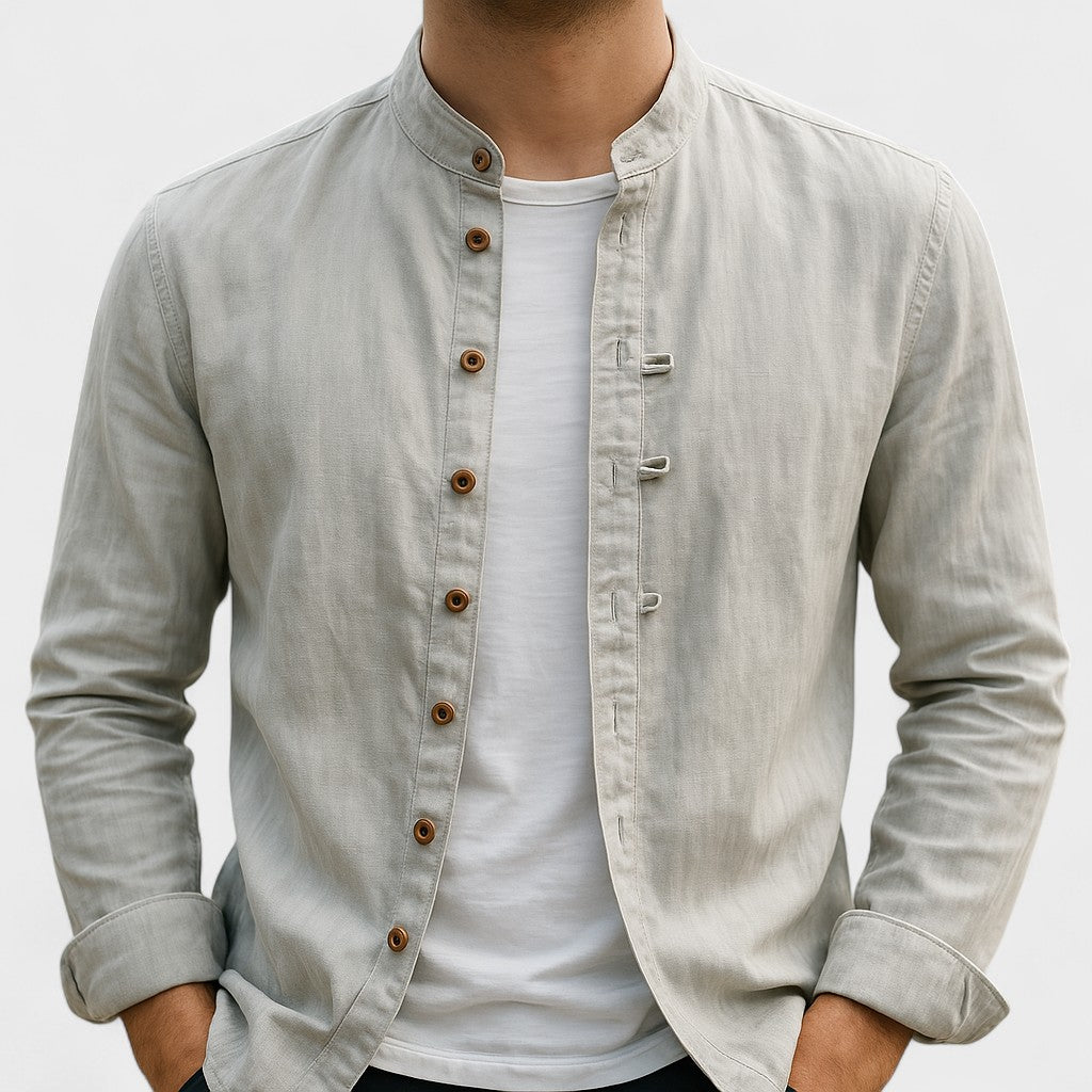 Oliver | Japanese cotton linen shirt