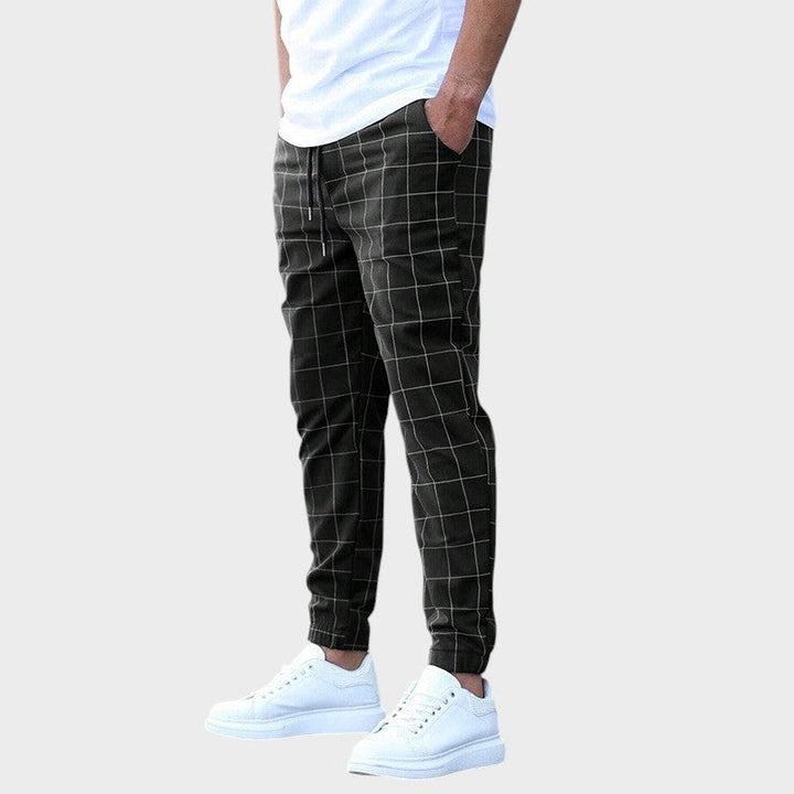 Mikkel | Stylish Tartan Jogger Pants