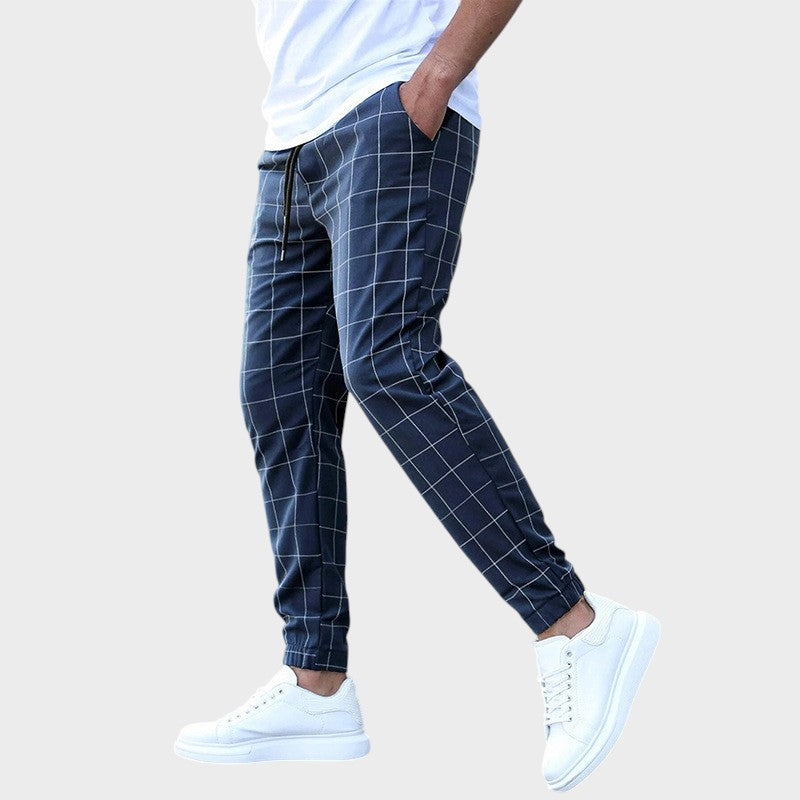 Mikkel | Stylish Tartan Jogger Pants