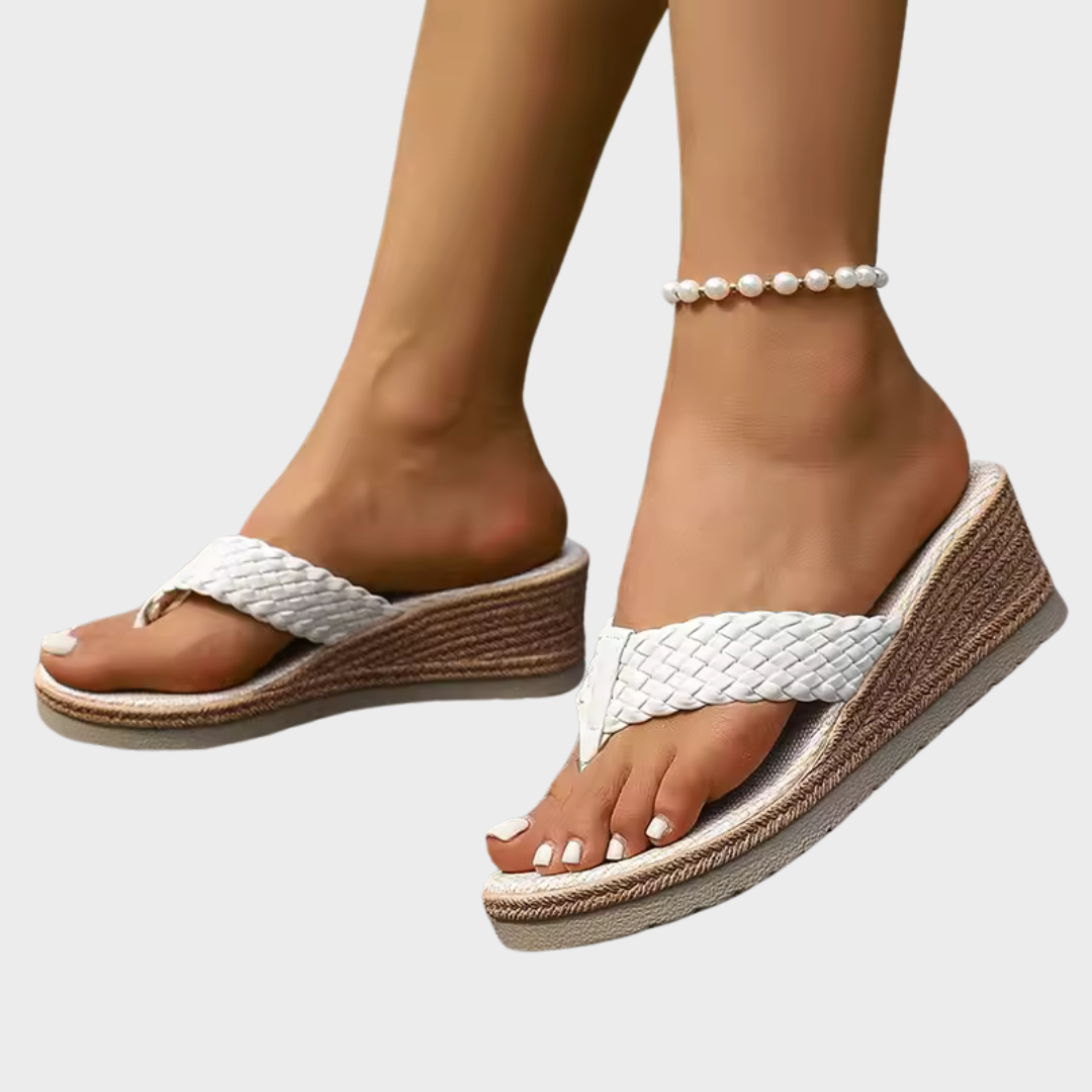 Aria  | Orthopedic House Slippers with Heel