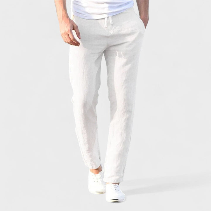 Freddie | Lightweight men's trousers in linen