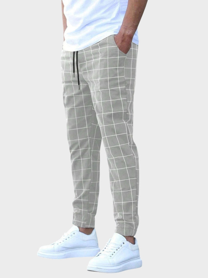 Mikkel | Stylish Tartan Jogger Pants