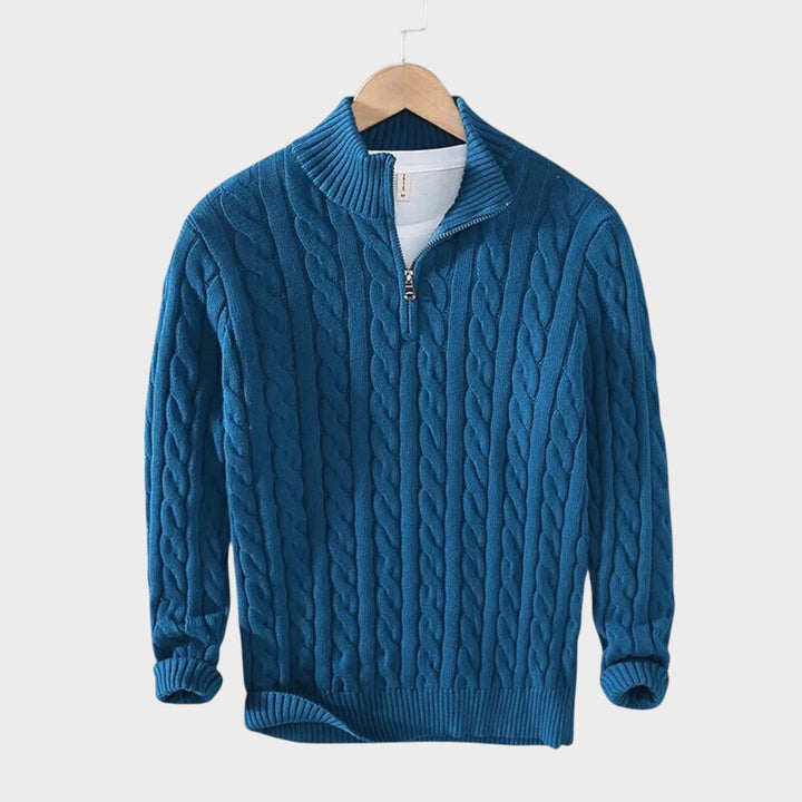 Charlie | Cotton Knit Sweater