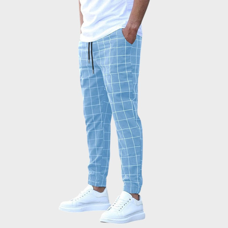 Mikkel | Stylish Tartan Jogger Pants