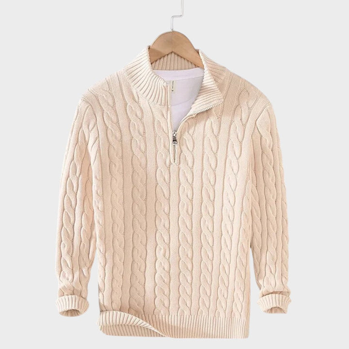Charlie | Cotton Knit Sweater