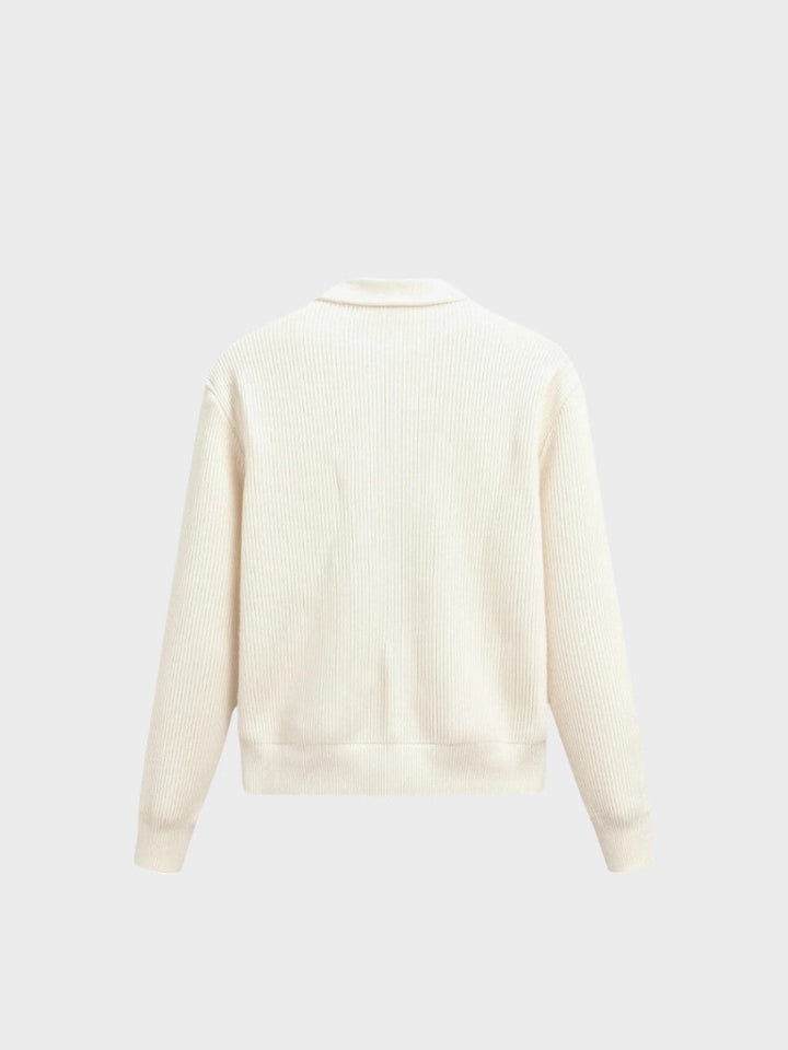 Cedric | Knitted Vest with Zipper