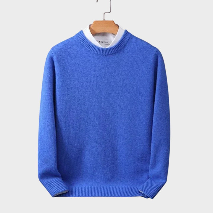 Harrison | CASHMERE ROUND NECK SWEATER