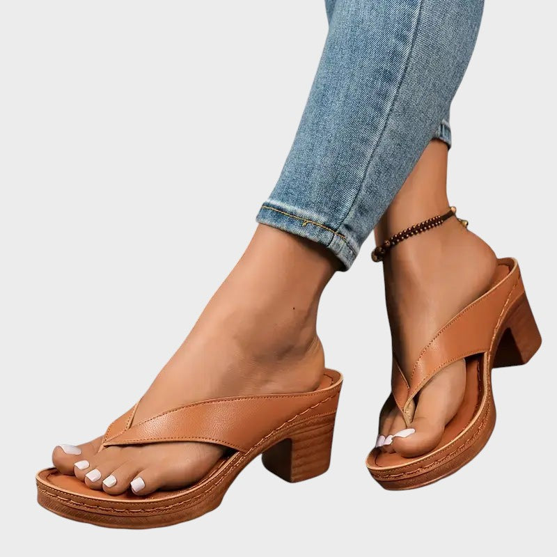 Seren | Orthopaedic House Slippers with Heel