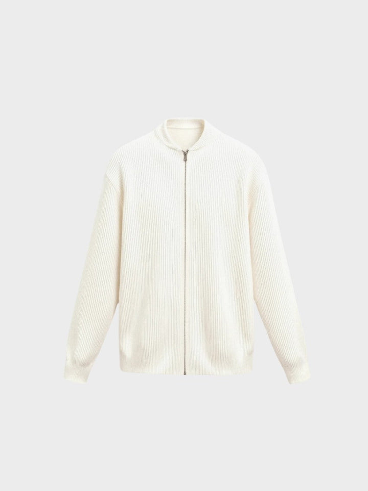 Cedric | Knitted Vest with Zipper