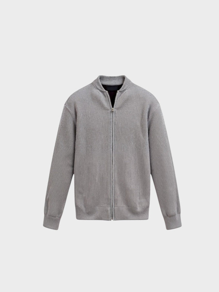 Cedric | Knitted Vest with Zipper