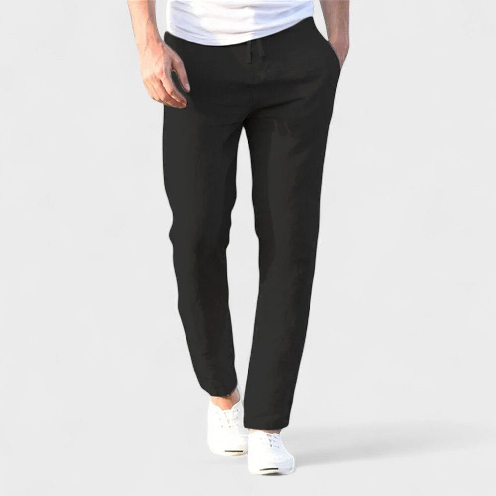 Freddie | Lightweight men's trousers in linen