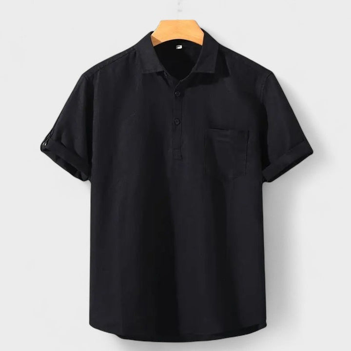 Jake | Linen polo shirt
