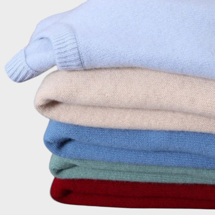 Harrison | CASHMERE ROUND NECK SWEATER