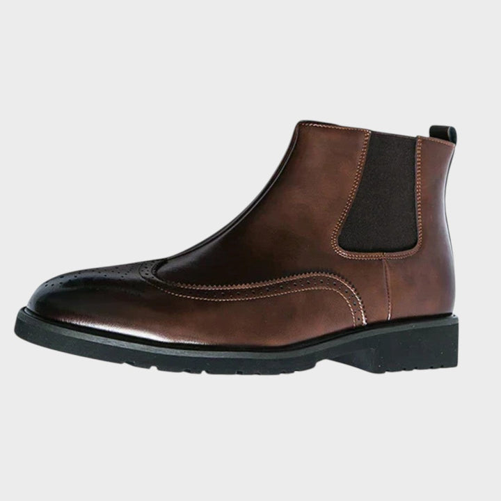 Owen - Chelsea leather boots