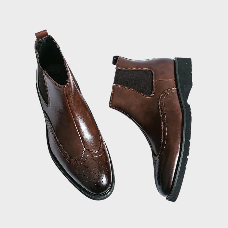 Owen - Chelsea leather boots