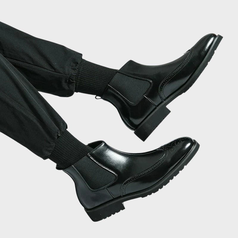 Owen - Chelsea leather boots