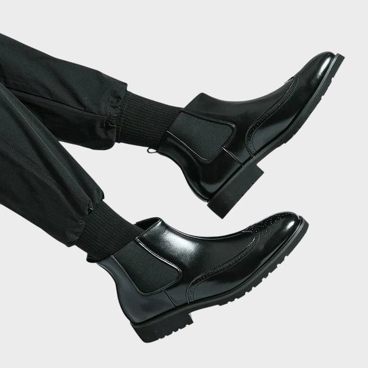 Owen - Chelsea leather boots