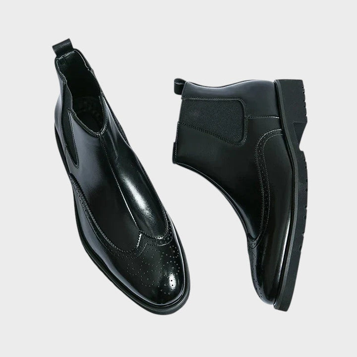 Owen - Chelsea leather boots