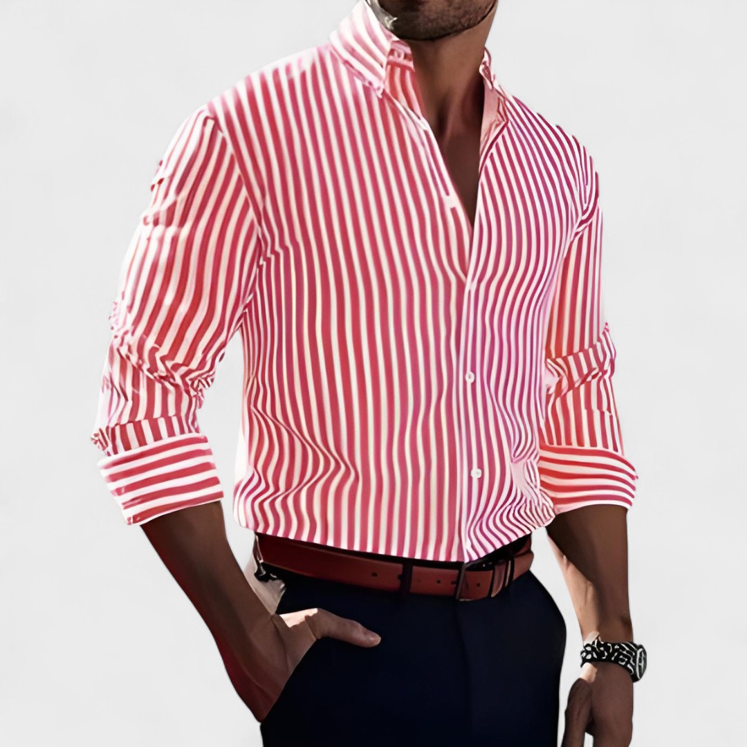 Lewis | Striped shirt for men