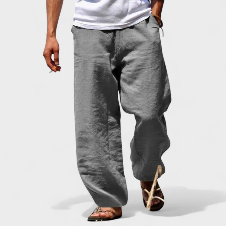 George | Classic cut linen trousers