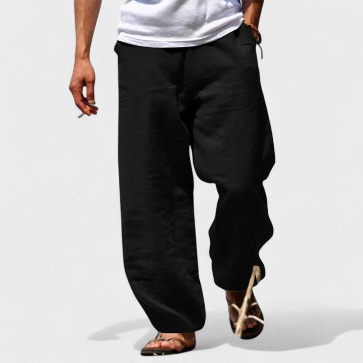 George | Classic cut linen trousers