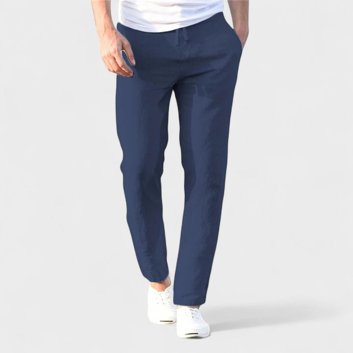 Freddie | Lightweight men's trousers in linen