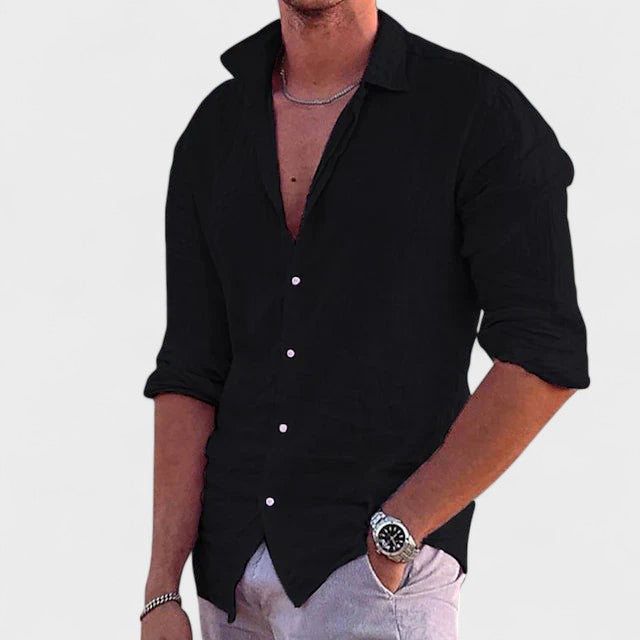 Harry | Cotton linen shirt