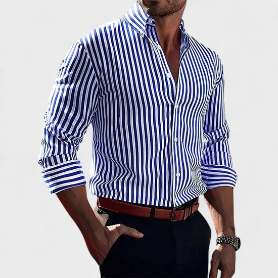 Lewis | Striped shirt for men