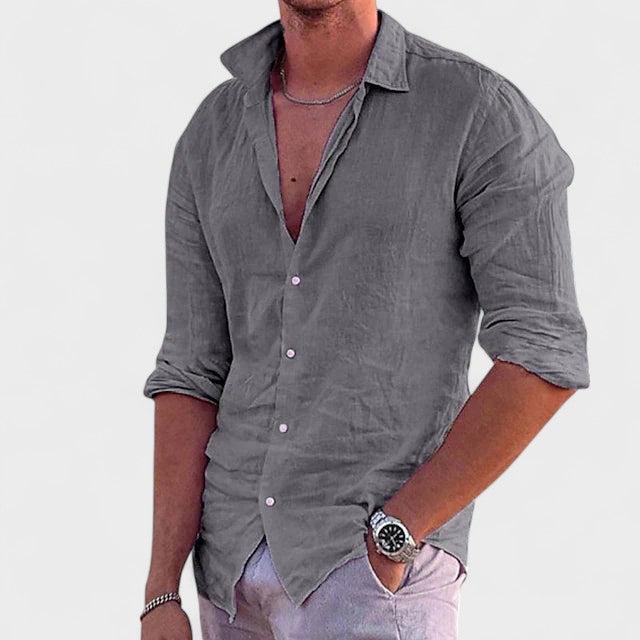 Harry | Cotton linen shirt