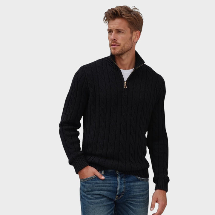 Charlie | Cotton Knit Sweater
