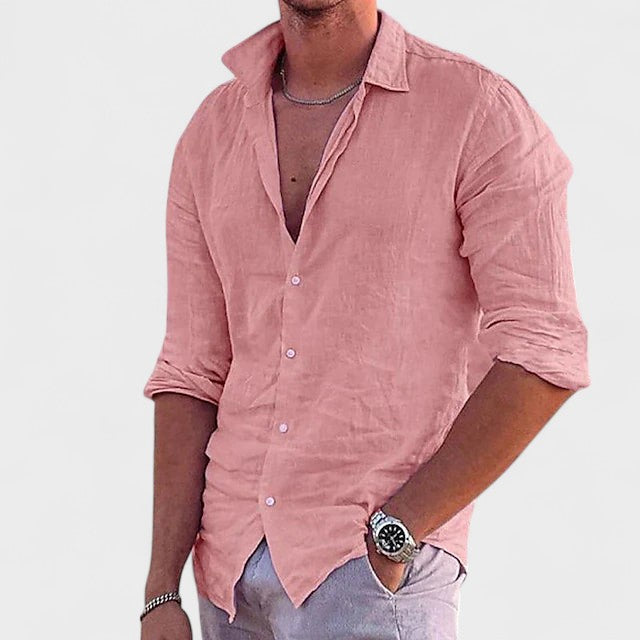Harry | Cotton linen shirt