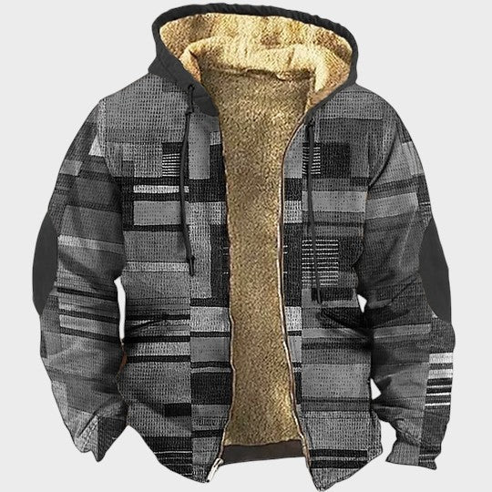 Cian | Colourful Fleece-Lined Jacket