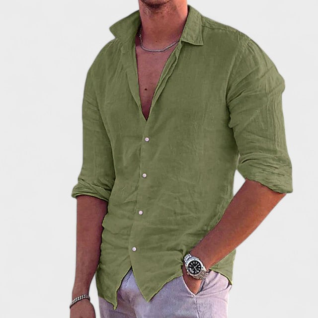 Harry | Cotton linen shirt