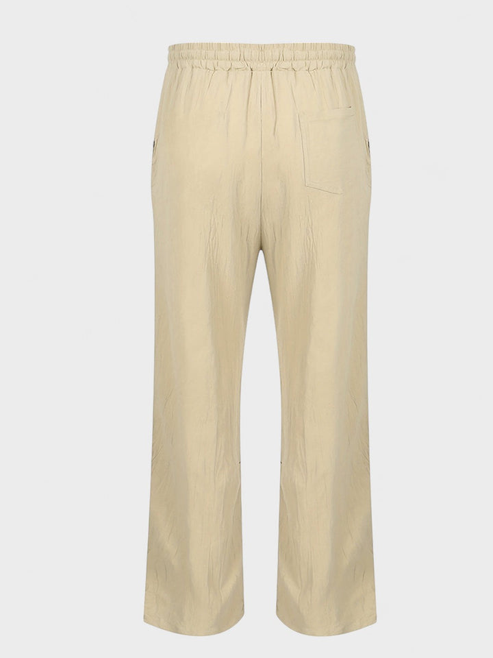 Luke | Linen trousers for men