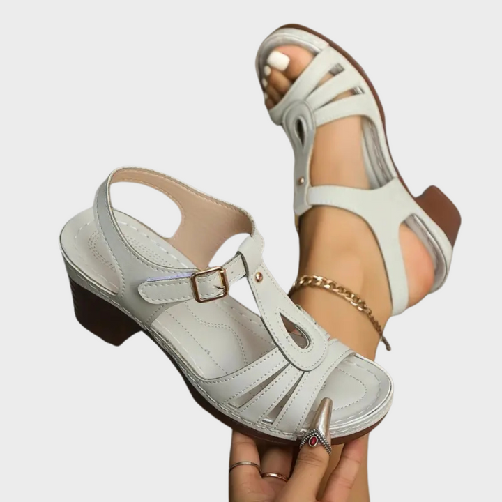 Ffion | Orthopedic Sandals with Heel