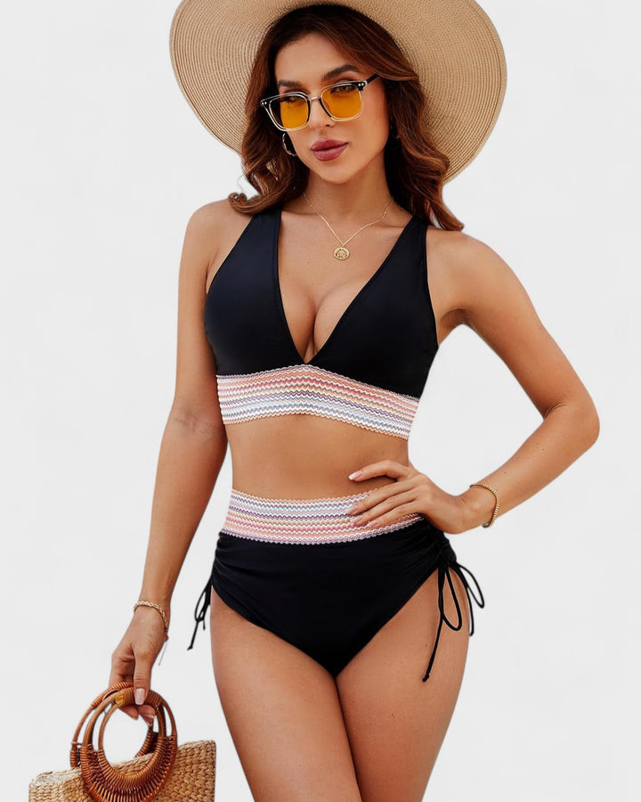 ELSIE | High Waist Bikini Set