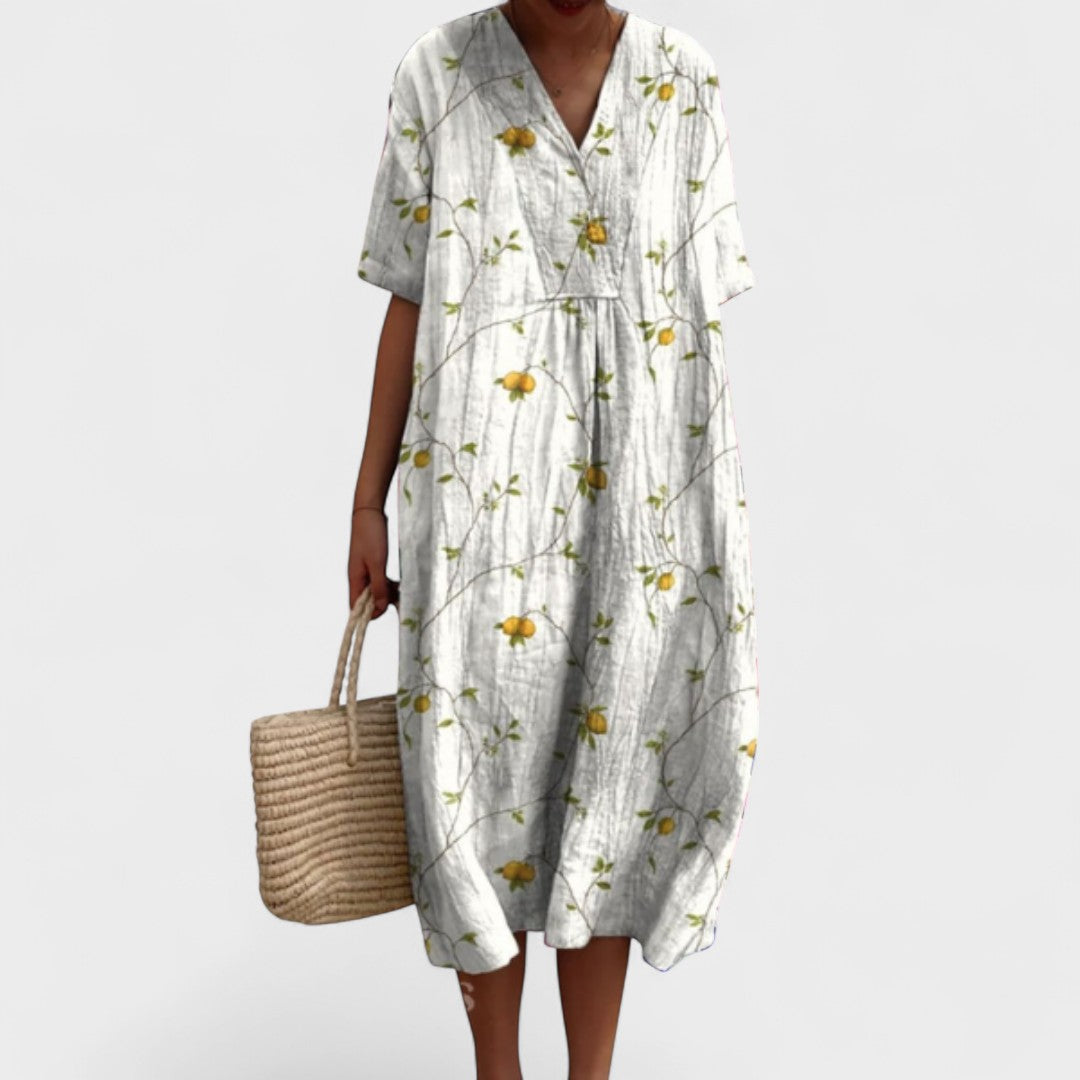 ODA | Elegant Floral Dress