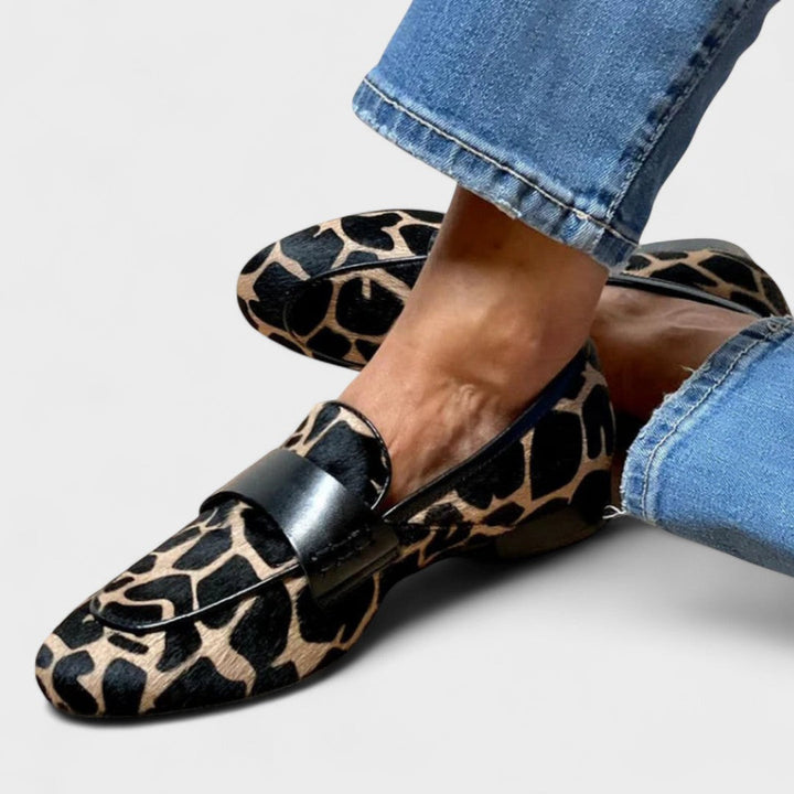 Eleanor | Animal Print Loafer