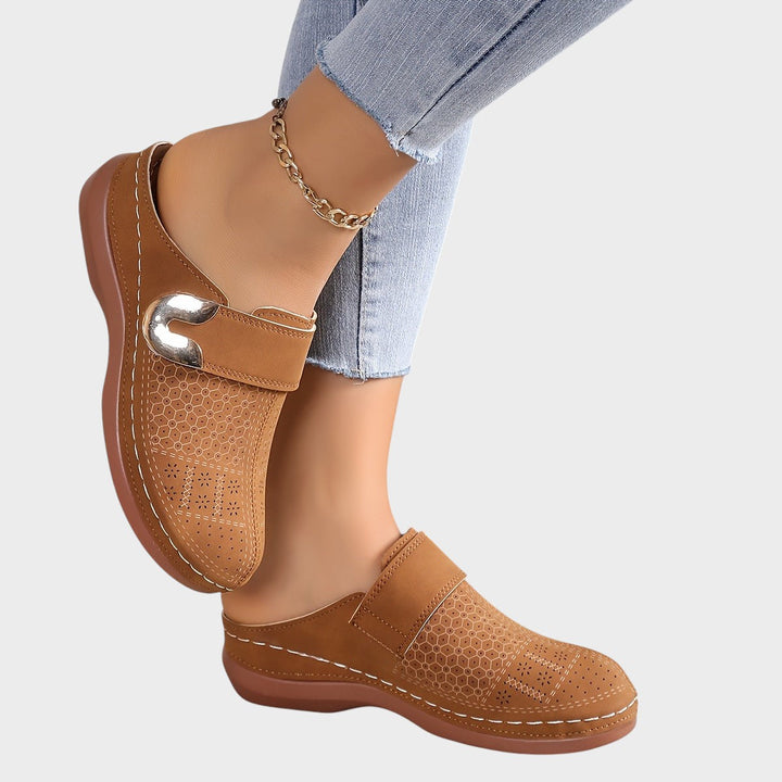 Ruby  | Stylish Slip-On Mules with Effortless Comfort