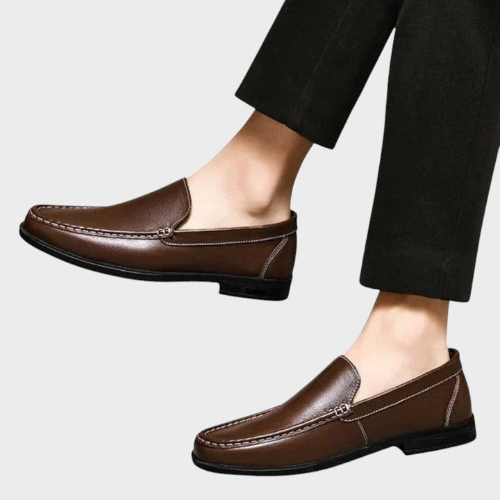 Flynn | Stylish Leather Loafers