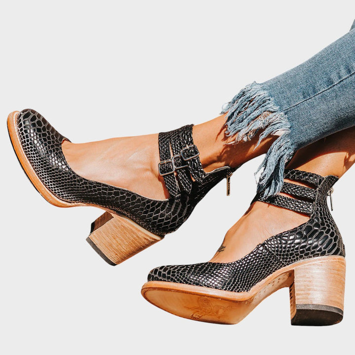 Annabelle | High Cuffed with Buckle