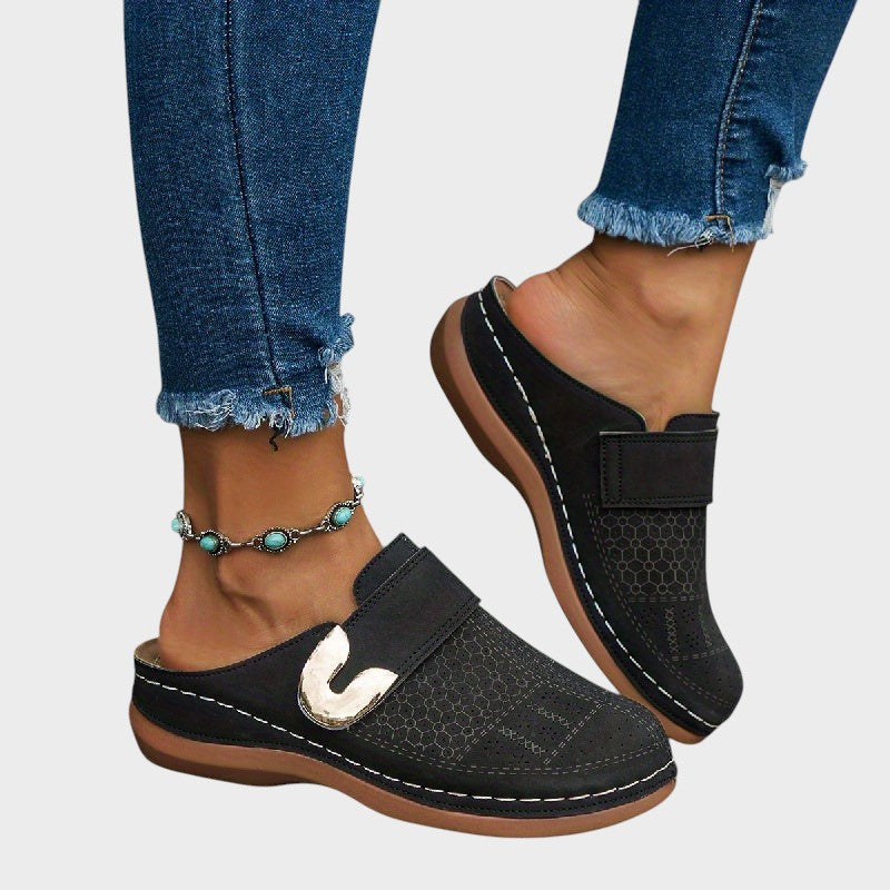 Ruby  | Stylish Slip-On Mules with Effortless Comfort