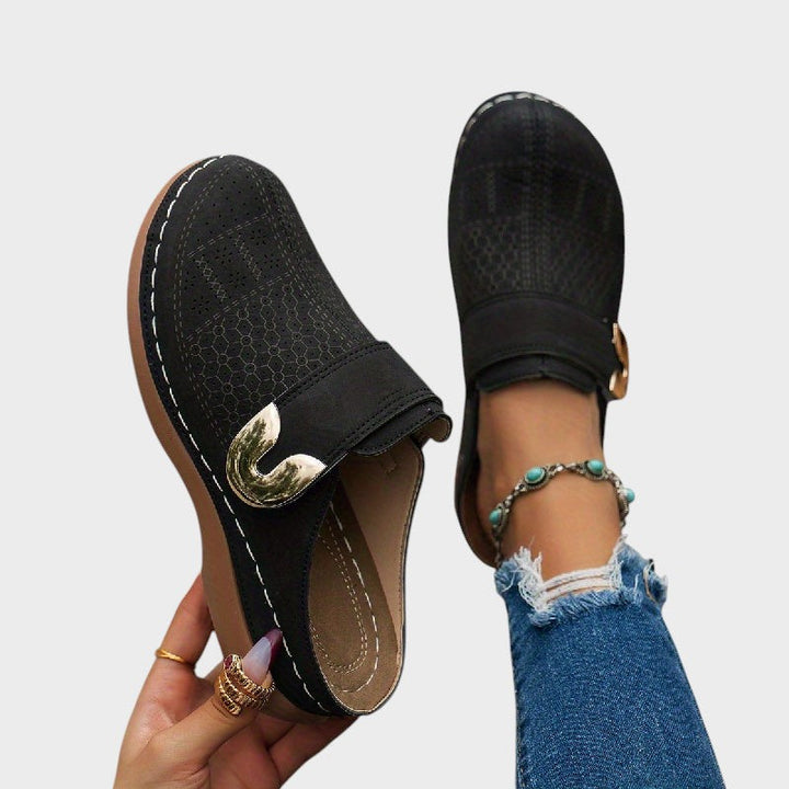 Ruby  | Stylish Slip-On Mules with Effortless Comfort