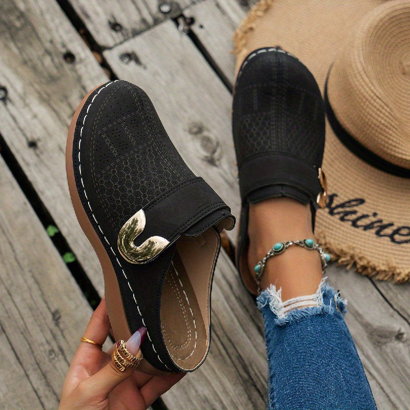 Ruby  | Stylish Slip-On Mules with Effortless Comfort