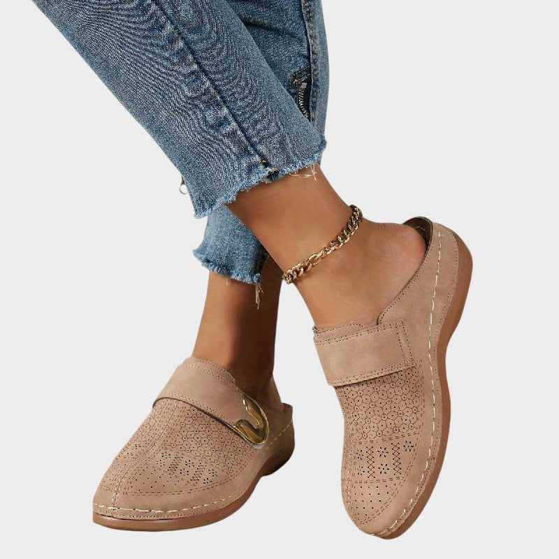 Ruby  | Stylish Slip-On Mules with Effortless Comfort