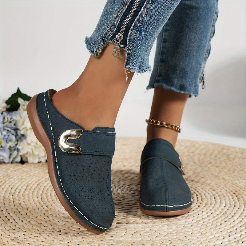 Ruby  | Stylish Slip-On Mules with Effortless Comfort